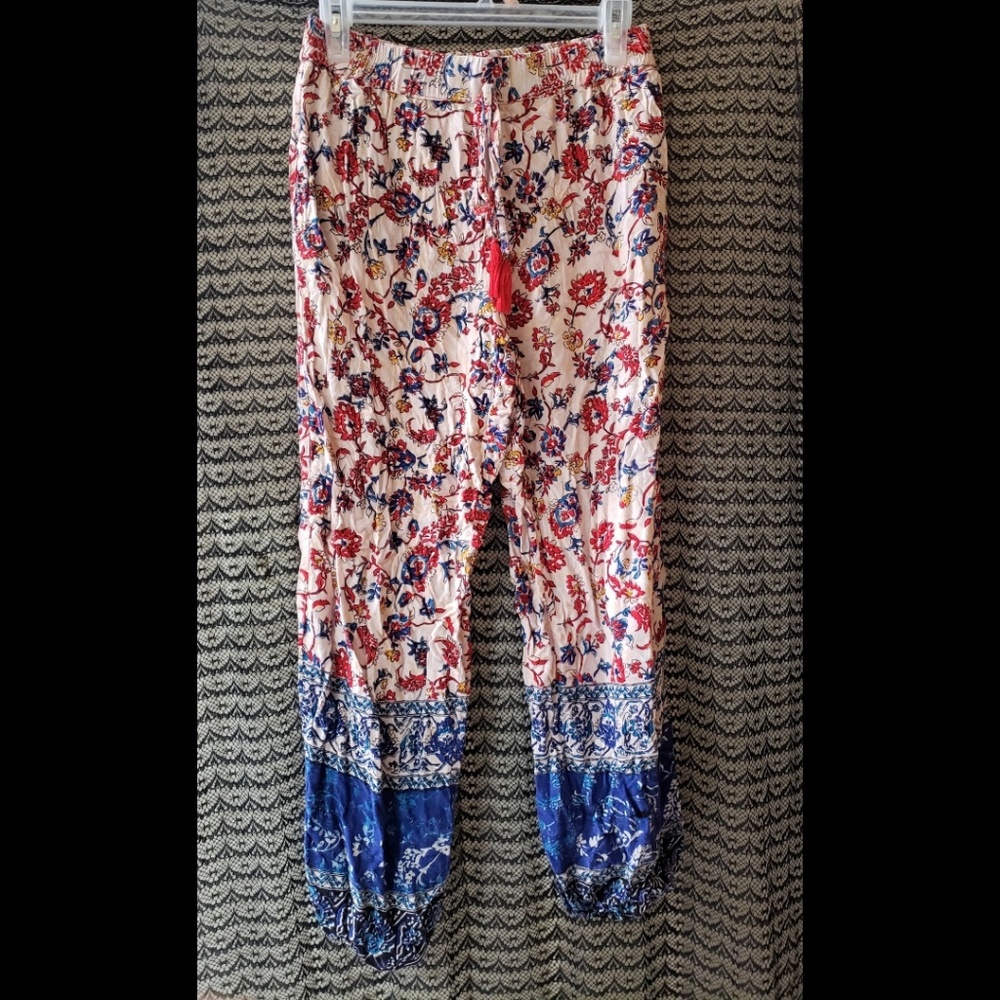 Boho Pattern Jogger Pants